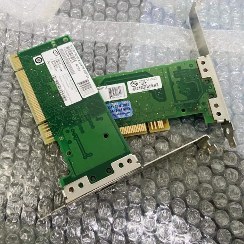 For Intel PRO/1000 GT PCI Network Card, 10/100/1000Mbps, RJ45, 82541PI Controller, Low Profile Bracket, RoHS Compliant