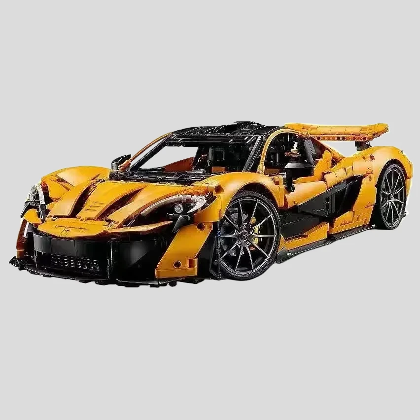 2025 New 3893pcs Technical FIT 42172 P1 Super Racing Car Building Blocks 1:8 Model Super Sports Cars Bricks Toys For Boys Gifts