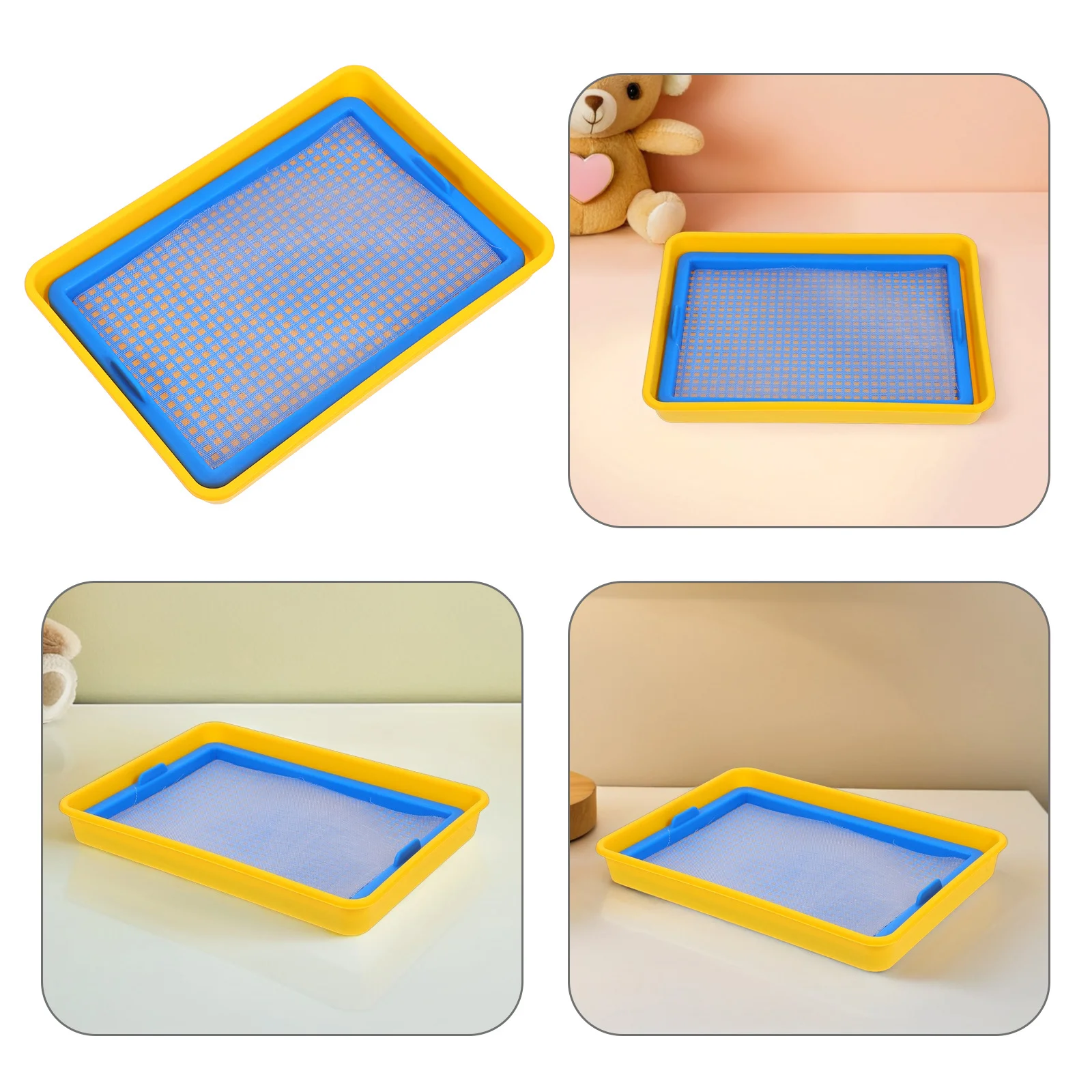 

1Set Plastic Paper Making Frame Kit Creative Scrapbook Craft Set for Homemade Paper Handprint Craft Art Supplies