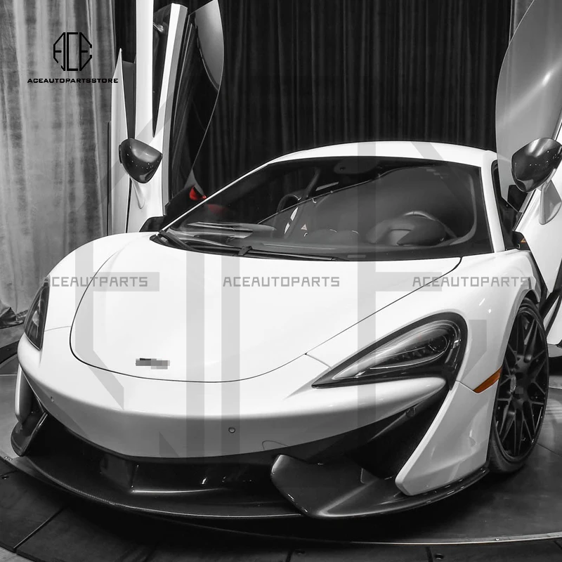 

For McLaren 570S 540C 570GT Carbon Fiber Engine Tail Hood Cover Wing Side Air Outlet Fender Tuyere Spoiler Body Kit