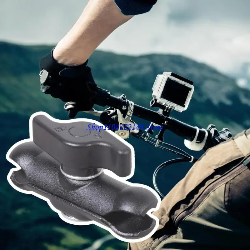 P9FA Metal Clamp Adapter For 15 to 18mm Ball Heads 360 Rotation Camera Mount Bracket