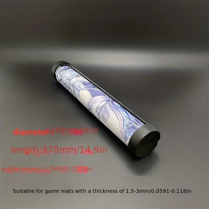 60 mm transparenter Kartenhalter – Matte und Kartenaufbewahrung für PTCG-Spiele, langlebiger Game-Organizer