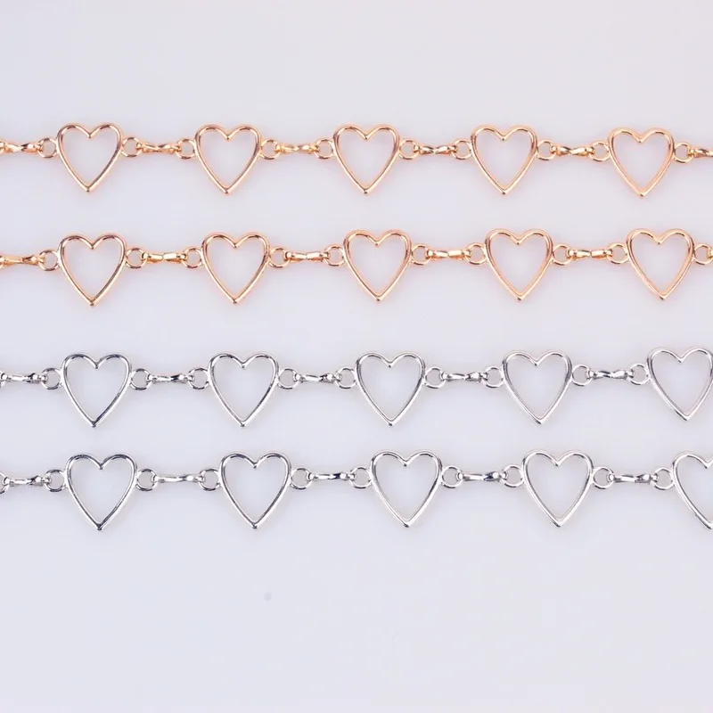 Creative New 2026 Women Fashion Heart Shaped Metal Waist Chain Belt Waistband Accessories Girls' Fashionable Decorative Belts