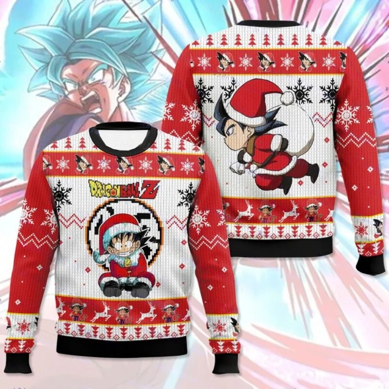 2025 Sudadera de Anime japonés Dragon Ball Goku hombres mujeres jersey de gran tamaño sudaderas con capucha Otoño Invierno Ban