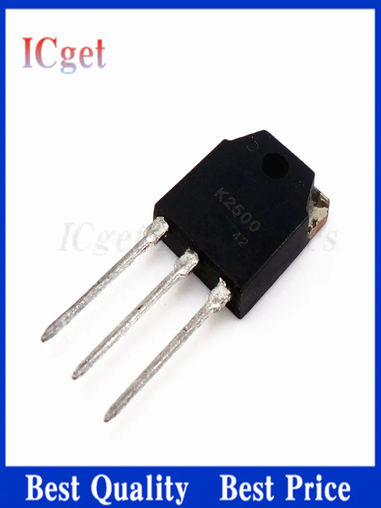 5Pcs New K2500 2SK2500 TO-3P MOSFET 5A 60V