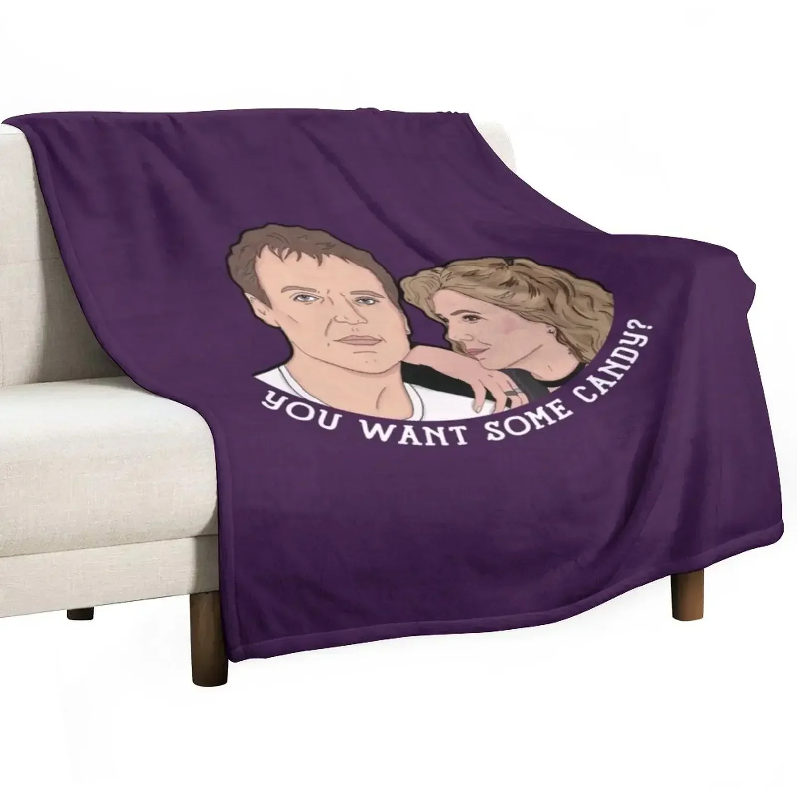 New Giles & Joyce Band Candy BTVS Throw Blanket warm winter Thin Nap Blankets