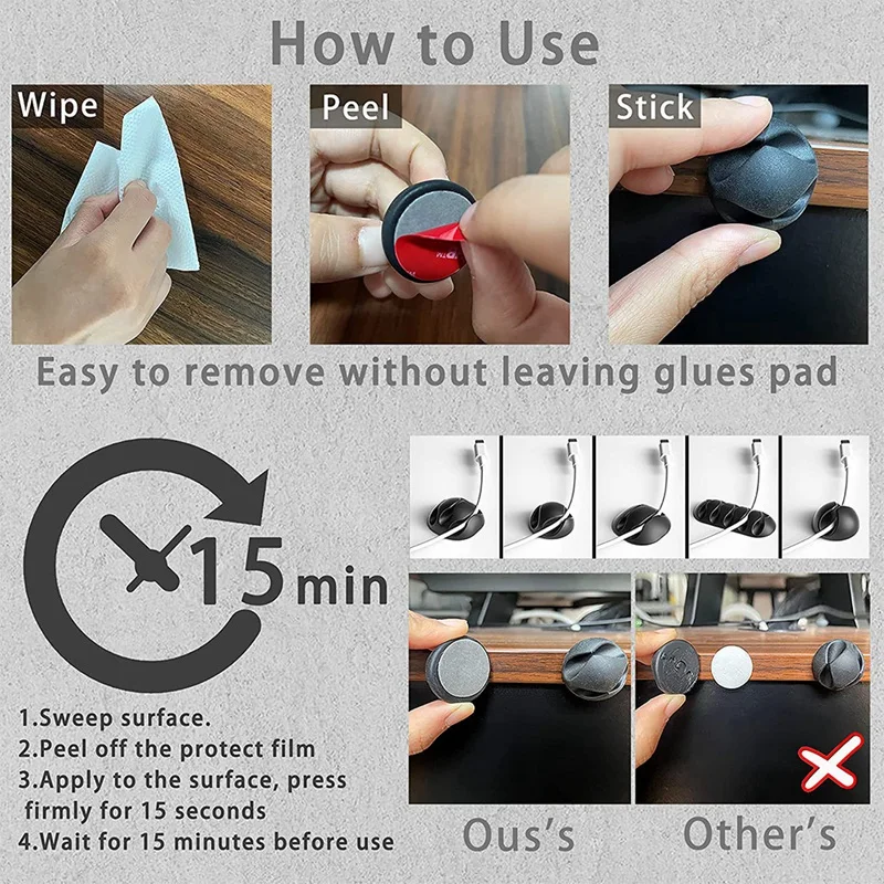 177Pcs Cable Management Cord Organizer Kit,Cable Sleeve,Cable Clips,Hook And Loop,Cable Protector,Labels For Home Office