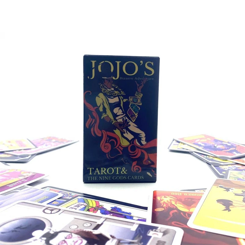 JOJO Bizarre Adventure Tarot Card Holiday Birthday Gifts Oracle Deck Divination Party Fortune Telling Gifts For Girls