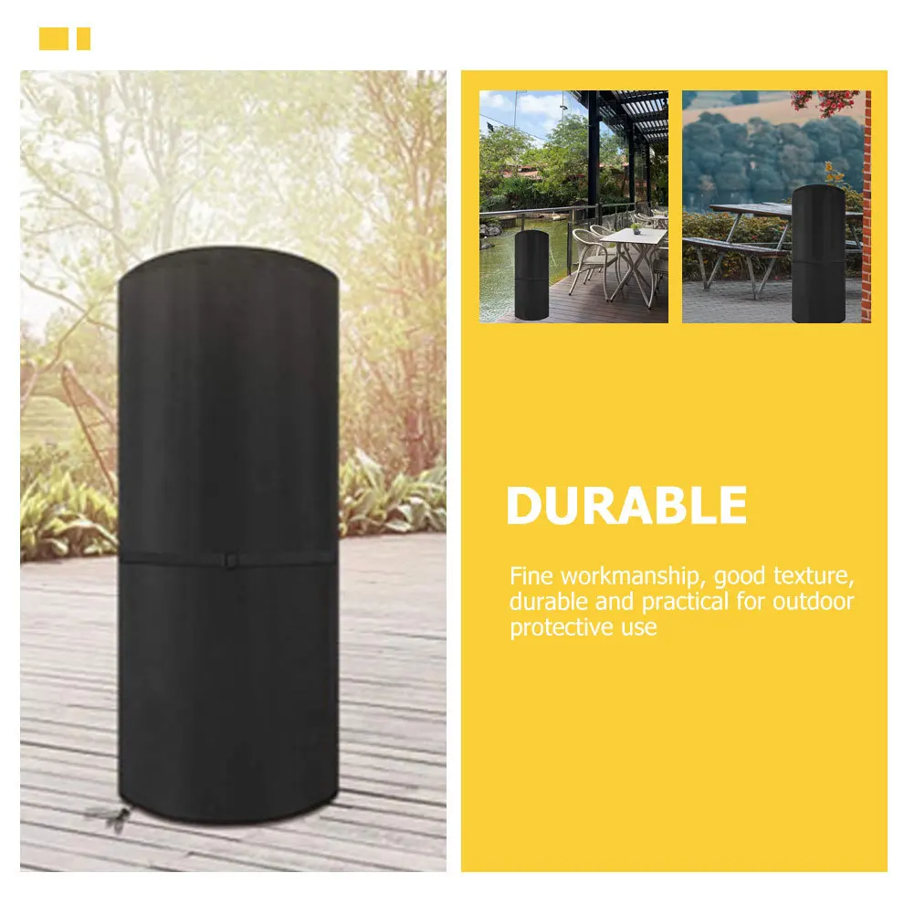 

Outdoor Heater Cover Heavy Duty Protection for Patio Garden Heaters Uv Resistant Weatherproof Cover with Fine Workmanship