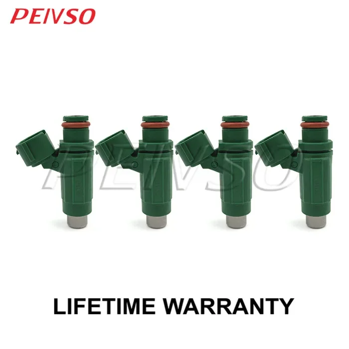 

PEIVSO 4pcs MR988406 MN183292 Fuel Injector For Mitsubishi Lancer Outlander 2.4L L4 2004