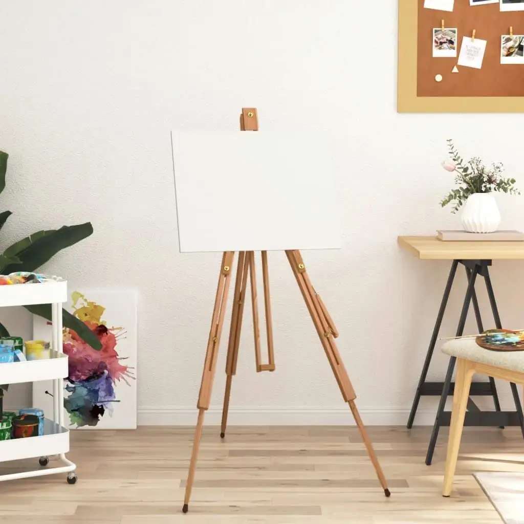 100x104x172 cm Solid Beech Wood Easel Stand - Adjustable Art Display for Painting & Drawing