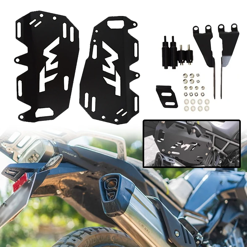 Motorcycle Accessories Luggage Rack Sidebox Bag Brackets Fit For CFMOTO 450 MT CF450MT 2024 2025 450MT Side Saddlebag Bracket