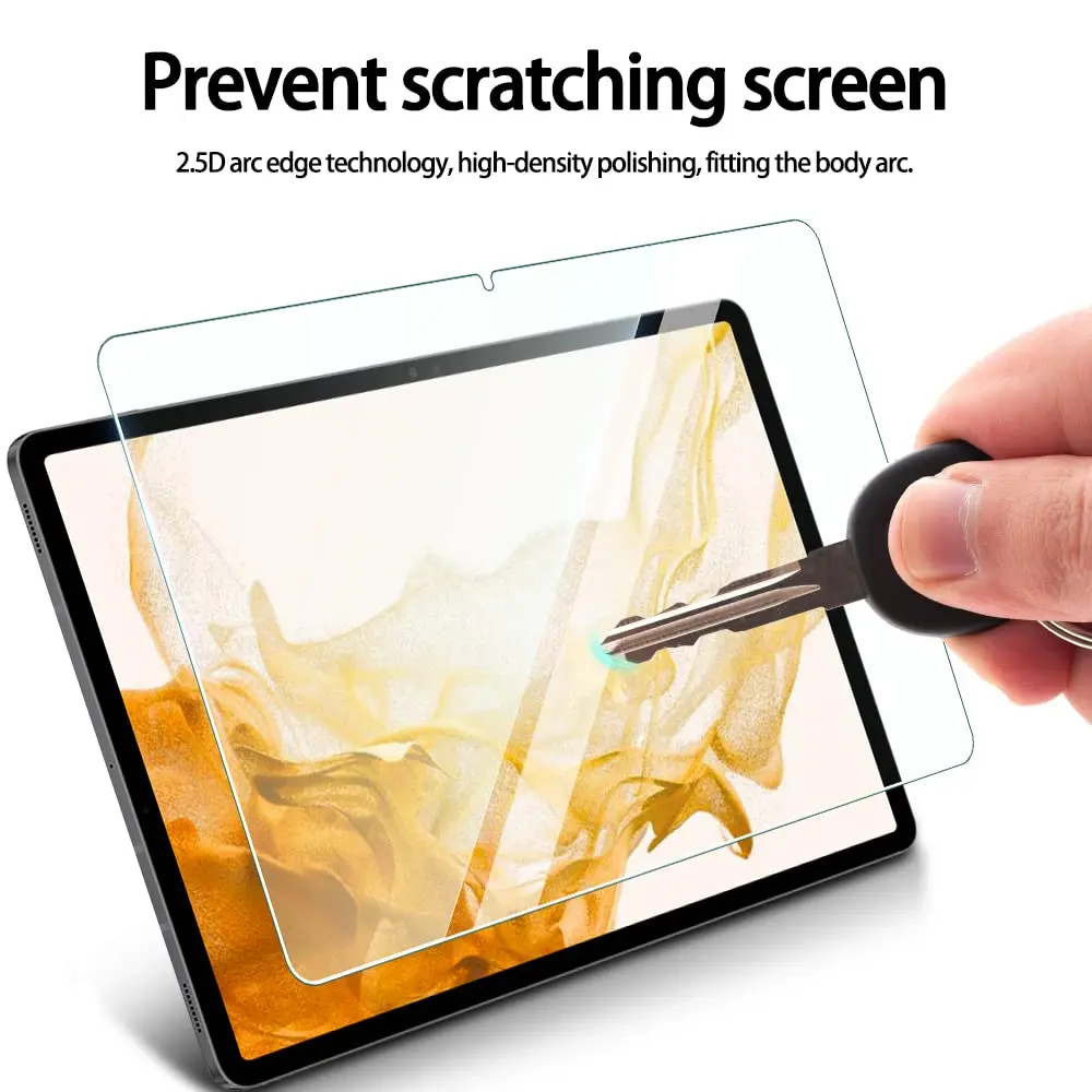 Gehärtetes Glas für Samsung Galaxy Tab S9 S8 S7 S6 Lite S5E S4 Tab A8 A7 Lite 10,5 10,1 11 Samsung Tablet Displays chutz folie