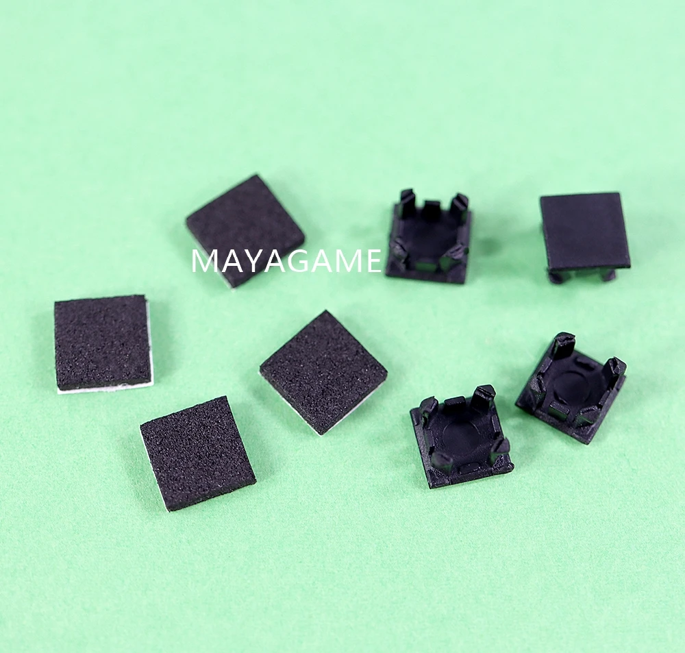 2 conjuntos para ps2 30000 3w 70000 7w 90000 9w pés de borracha botão plástico tampa parafuso conjunto substituição