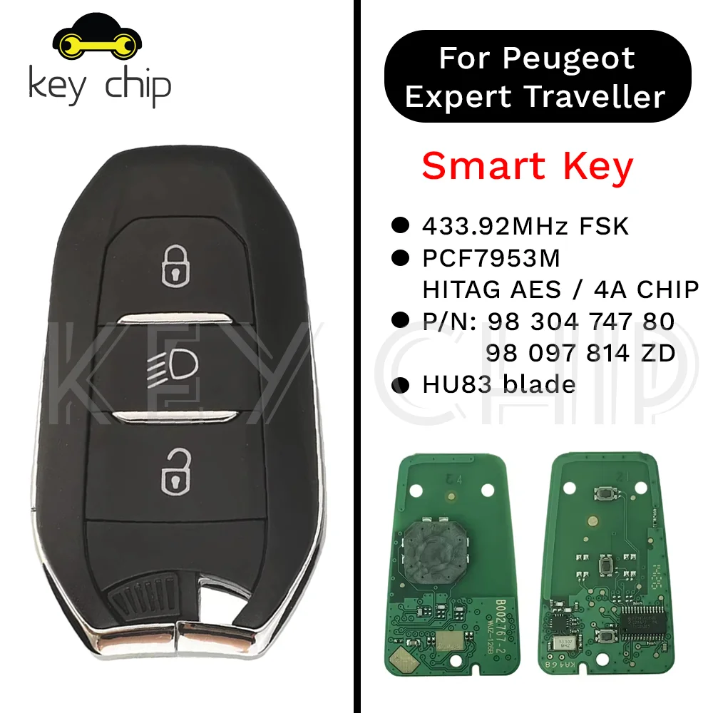 Smart Key 433Mhz Fs…