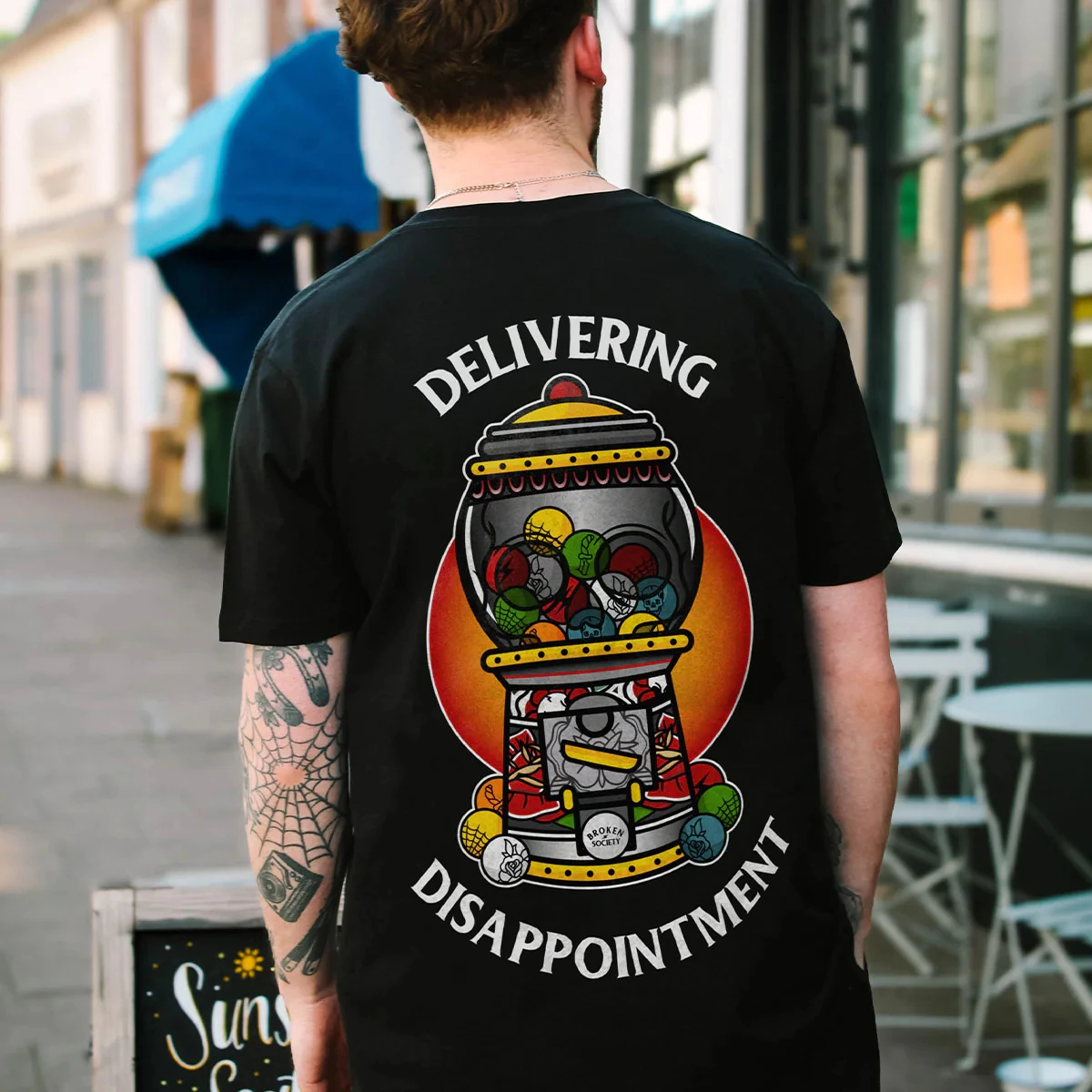 Dagger Heart Tattoo Art Retro Style Casual T-Shirt Men's and Women's Luxury Brand Top  2026 New Art Logo