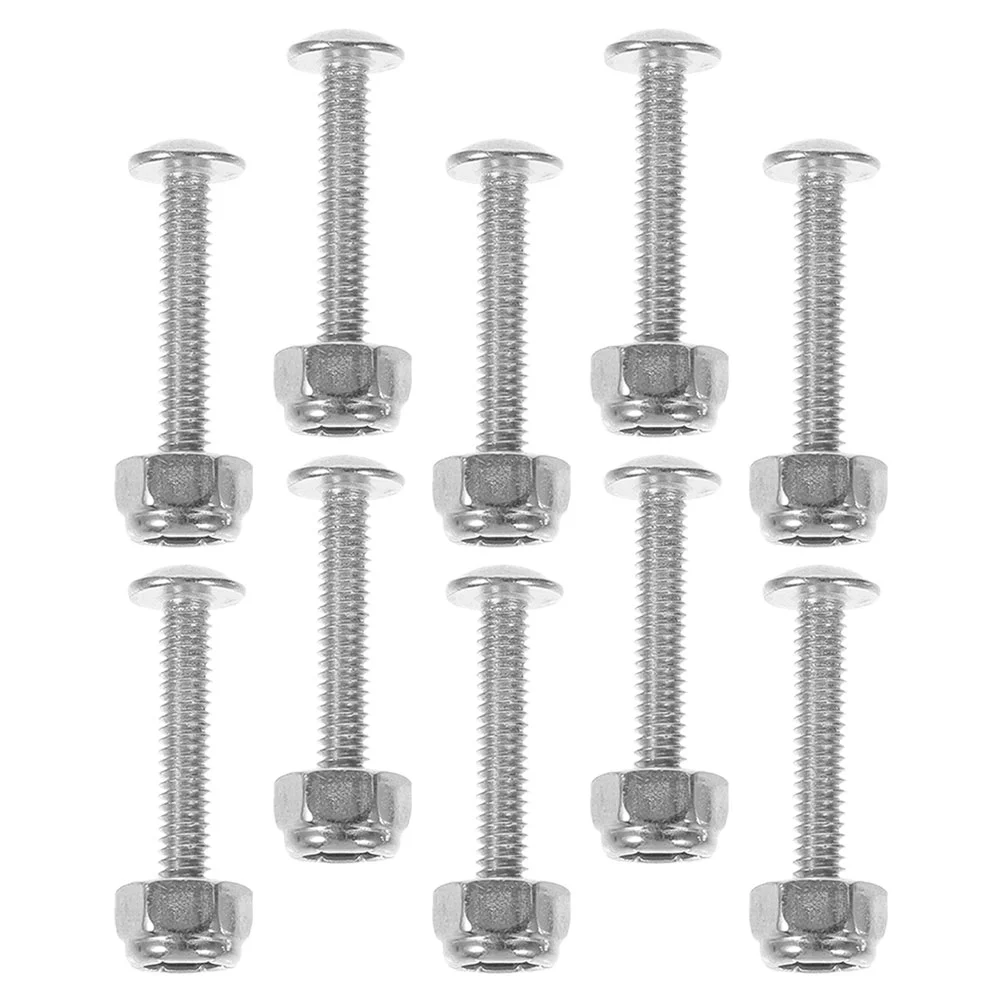 15 Pcs Nut Foosball Accessories Fasteners Galvanized Iron Practical Table Screws