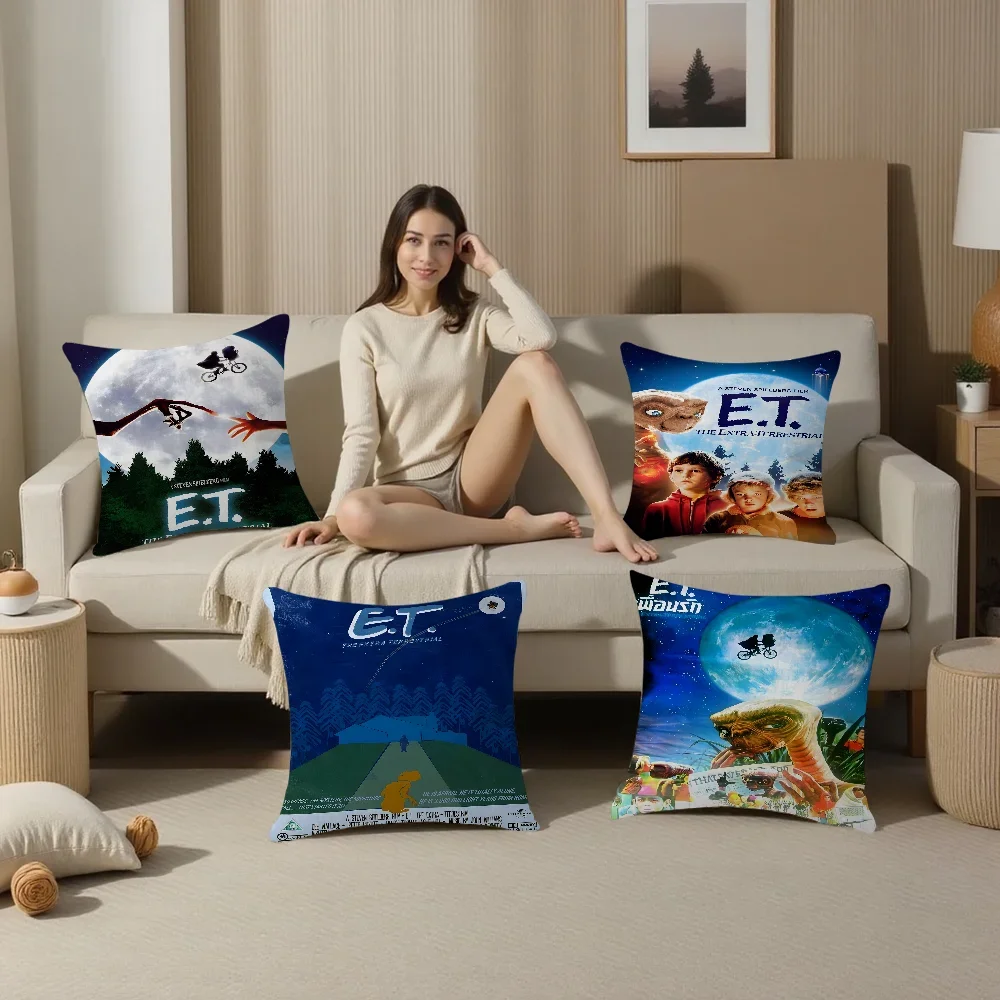 فيلم E.T. غطاء وسادة خارجي للديكور، أريكة ديكور المنزل، أكياس وسائد