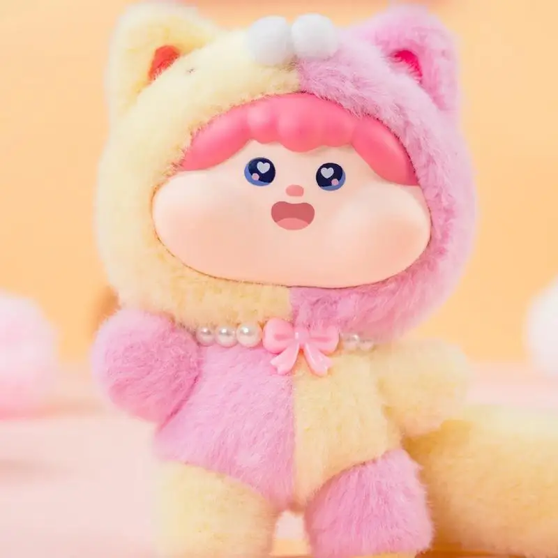 Collectible Plush Doll Ornament Marshmallow Series Soft Plushies Doll For Girls Soft Plushies Doll For Girls Plush Doll Table