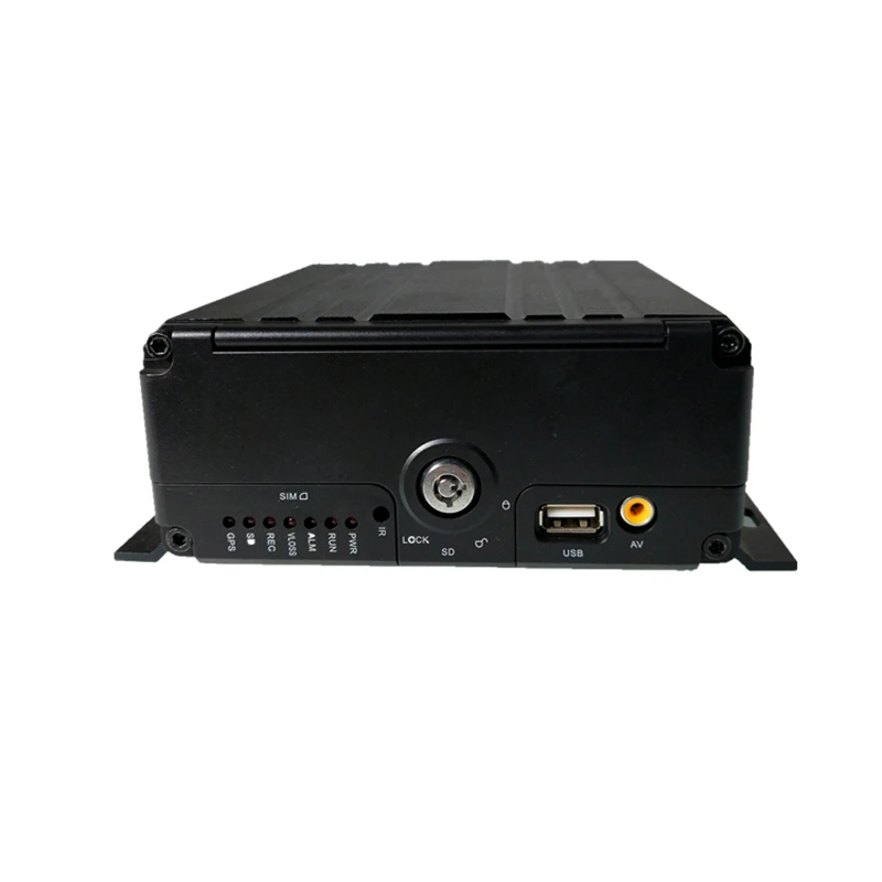 

AHD 1080P 4CH Hard Disk Solid State Drives With SD Card Mobile DVR