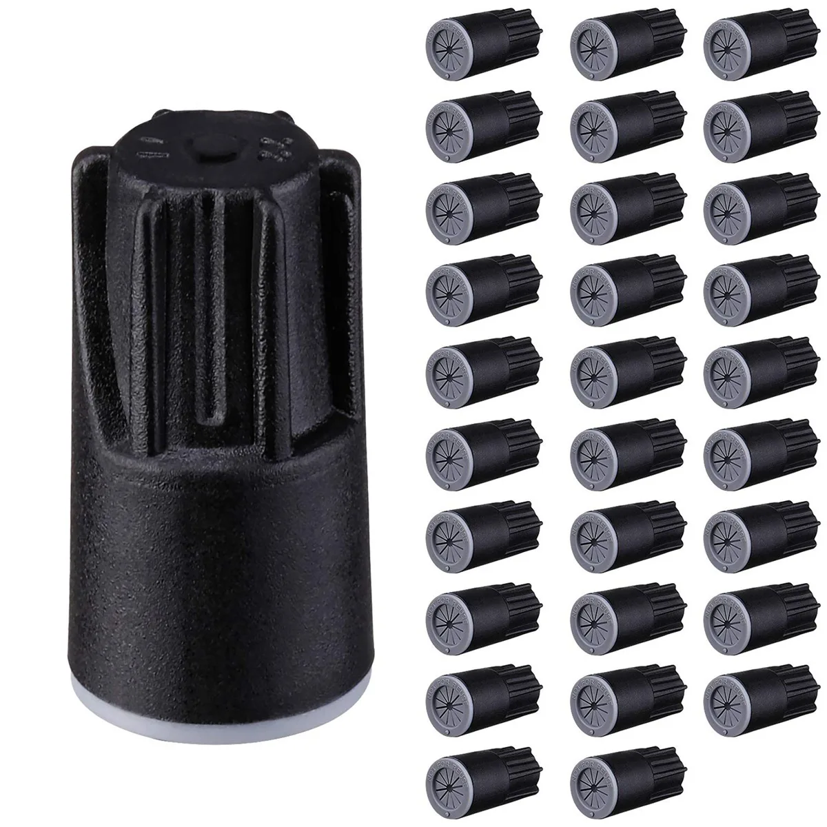 30 Packs Waterproof Wire Connector Grease Cover Outdoor Electrical Cap Outdoor Sealed Electrical Connectors