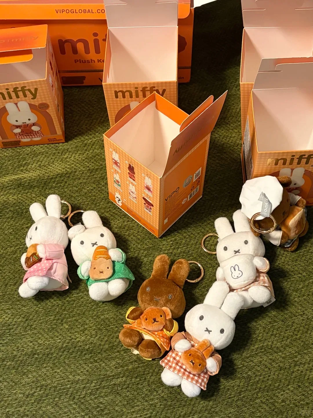 Miffy Official Bakery Series Plush Keychain Blind Box / Charm Blind Box - Fashion Trendy Toy Birthday Graduation Gift For Girls