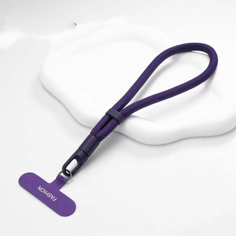 Universal Wrist Lanyard for Phone, Premium Self-locking Anti-lost Adjustable Short Polyester Hand Strap with Gasket