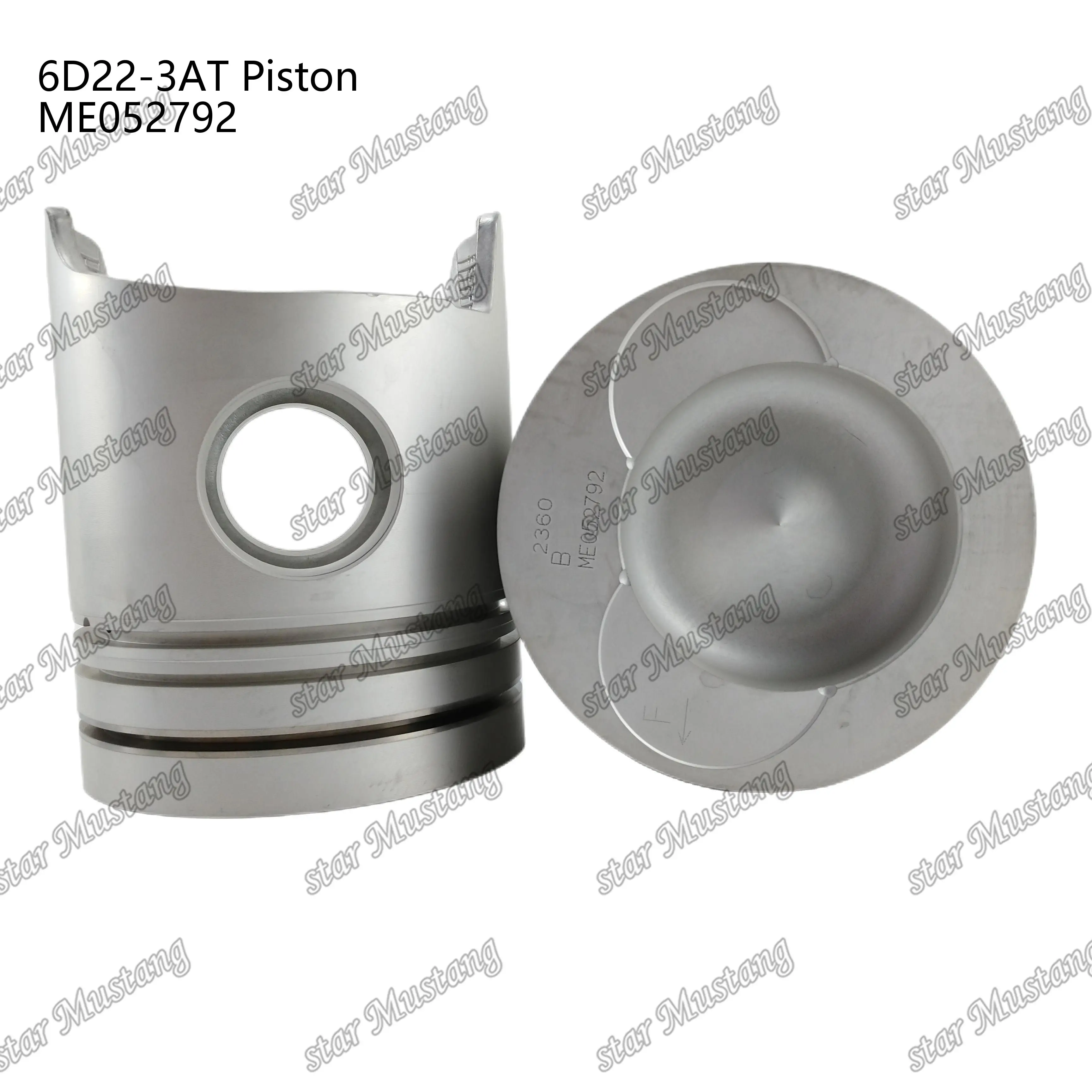 6D22-3AT Piston Combustion Chamber 80mm ME052792 Suitable For Mitsubishi Engine Parts