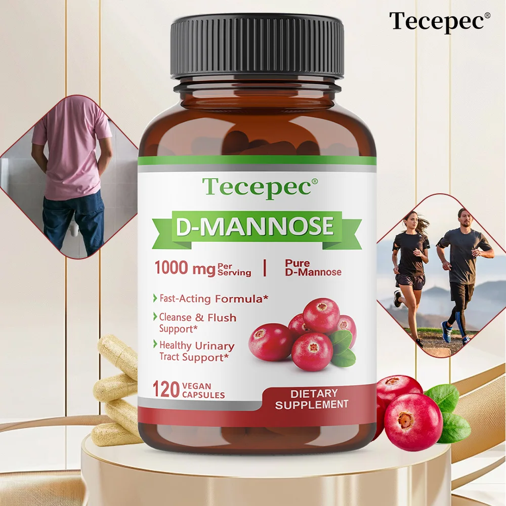 Capsule di supporto per la salute del tratto urinario e della vescica naturale da 1000 mg, supportano l'equilibrio dello zucchero nel sangue, favorisce la salute intestinale