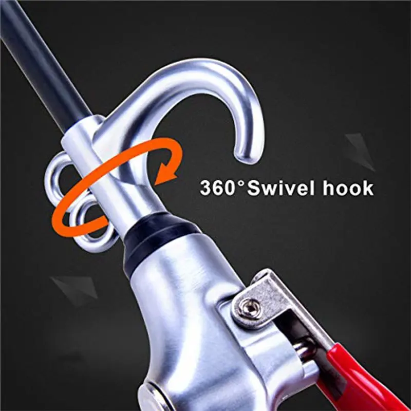 مسدس نفخ الهواء ذو الحجم العالي، واقي مطاطي ممتد، أداة تنظيف الغبار الهوائية الصناعية #3