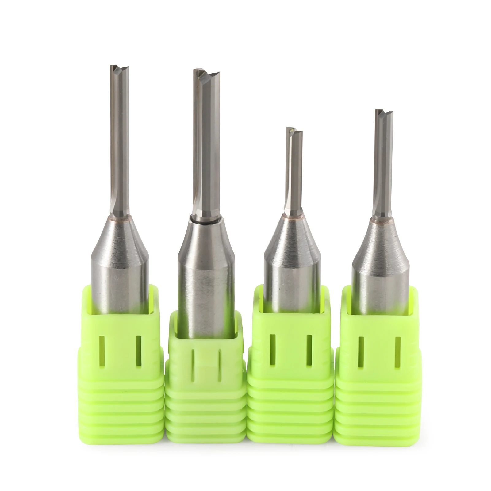 1Pcs 12.7Mm Handvat Tct 2 Fluit Rechte Frees Voor Cnc Houtbewerking Graveermachine Router Bits Tungsten Carbide