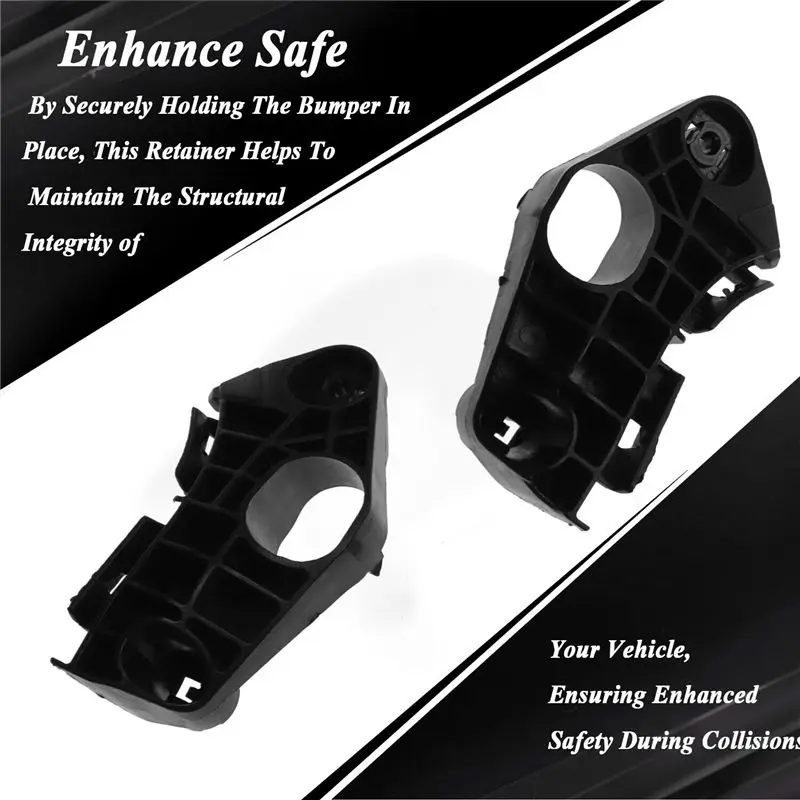 HOT-1Pair Front Upper Bumper Retainer Bracket For Lexus GS300 GS350 GS430 GS450H GS460 2006-2011 5253630190 5253530210,1Pair Fro