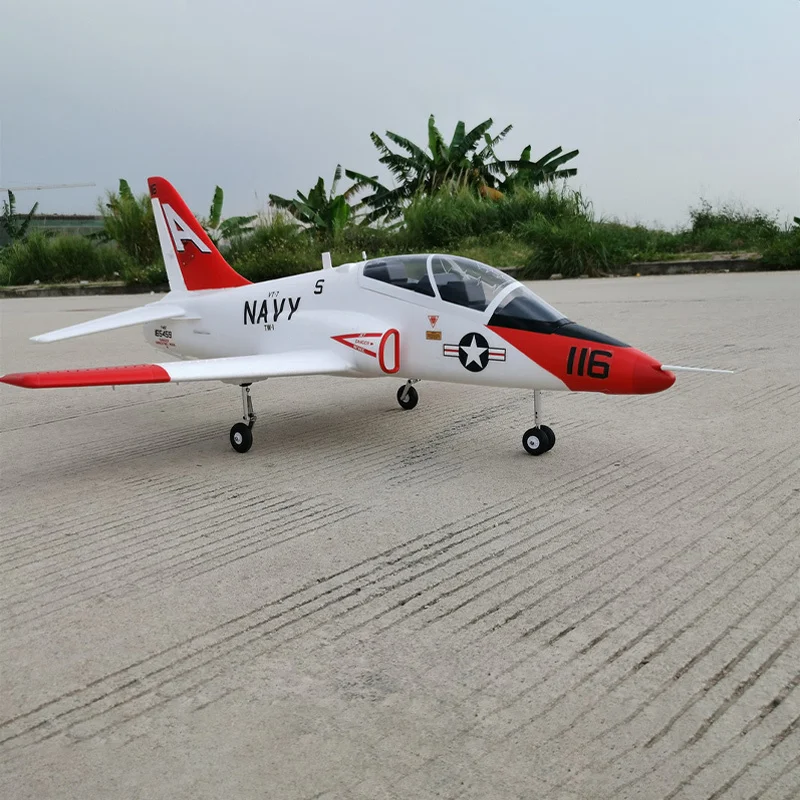 T45 70mm Duct 6 Channel T-45 Goshawk Carrier-Based Advanced Trainer Simulation Aircraft Model V3 Ducted Remote Control Aircraft