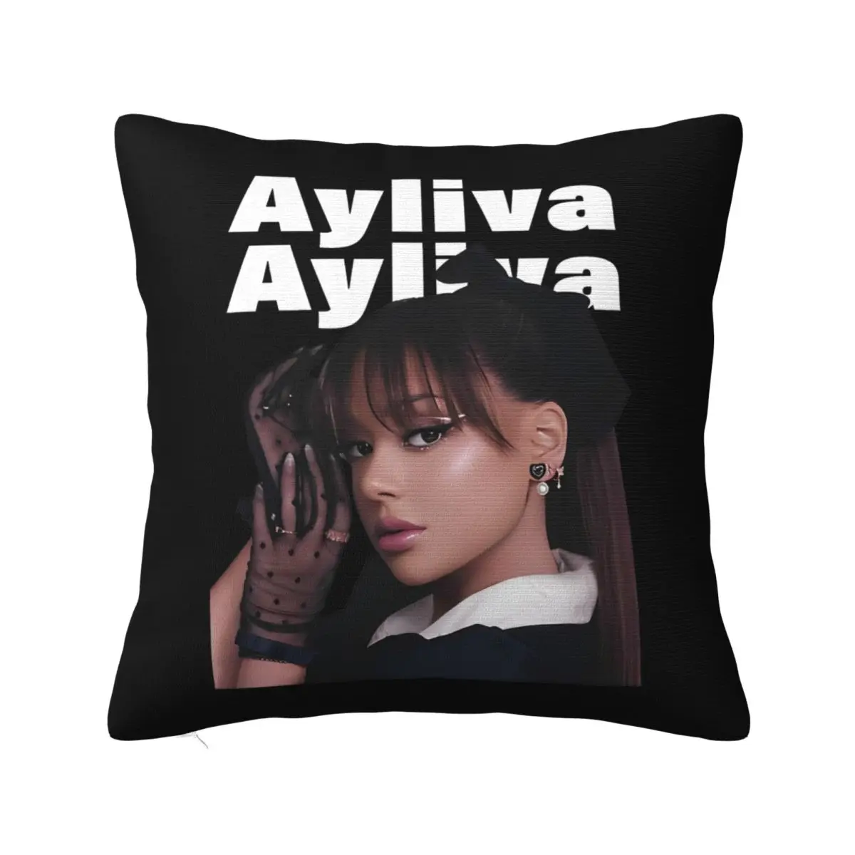 Ayliva In Liebe Tour Singer Pillowcase Double-sided Printing Cushion Cover Decorations Pillow Case Cover Home Zipper 18''