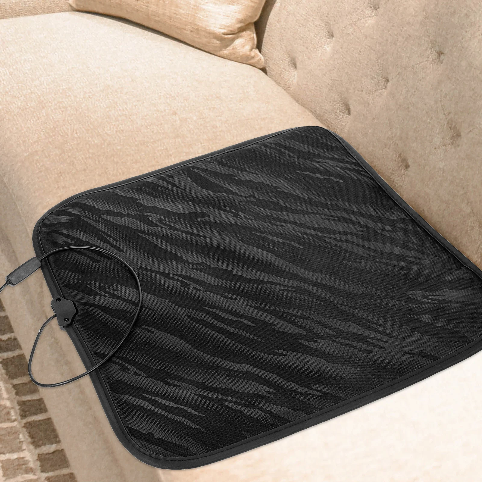 

Car Heated Seat Cushion USB Heating Pad Home Office Chair Cushion Winter Warm Seat Heater for Car Sofa Indoor Outdoor Use