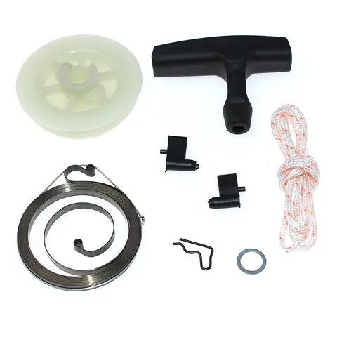 Starter Handle Rope Pulley Spring Pawl For Stihl MS180 MS181 MS190 MS190T MS191 MS191T MS200 MS200T MS210 MS211 MS230 MS250