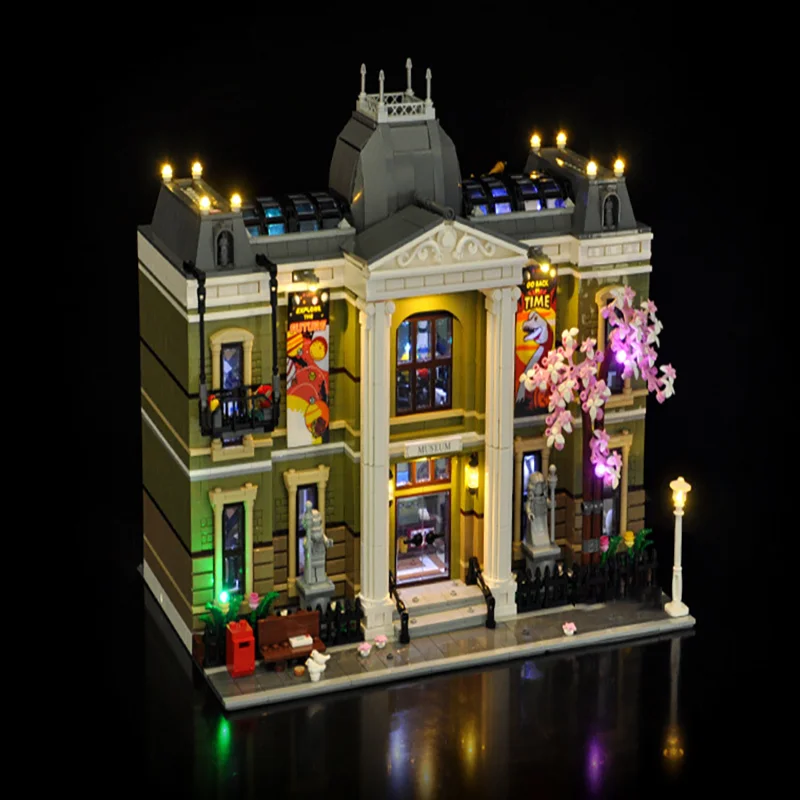 LYBMTWF LED Lighting Kit Compatible with Lego 10326  Natural History Museum Model   (NOT Include The Model Bricks)