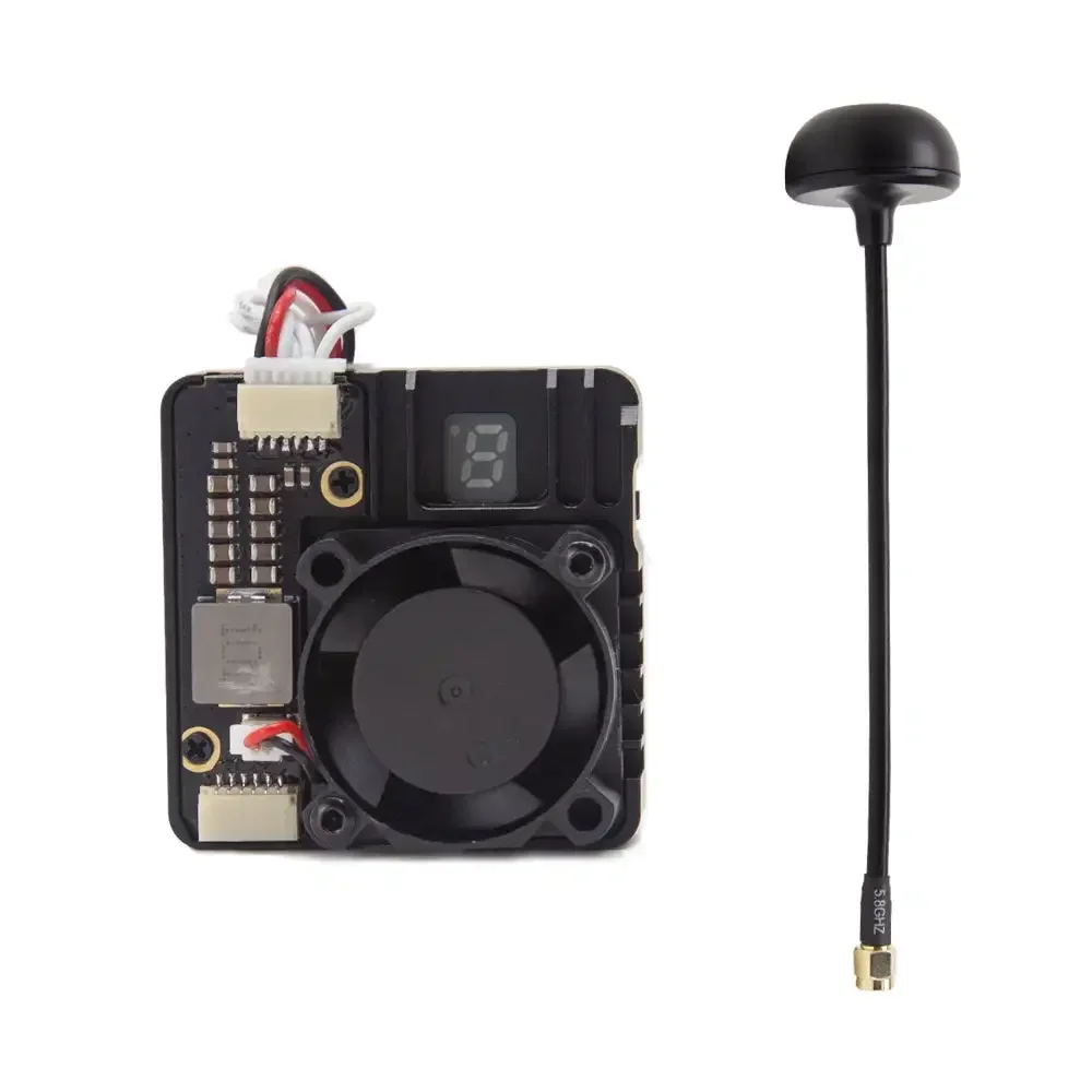 SKYZONE TX2501 5.8G 2.5W VTX - 56CH Long Range Video Transmitter with CNC Heat Sink for FPV Racing Professional Drone Parts