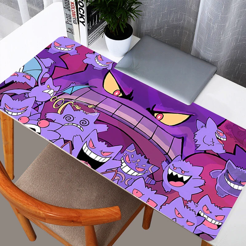 Kawaii Mouse Pads Bulbasaur Durable Anime Cute Girl Gabinete Gamer Computer Desk Mat Keyboard Gaming Accessories Mousepad