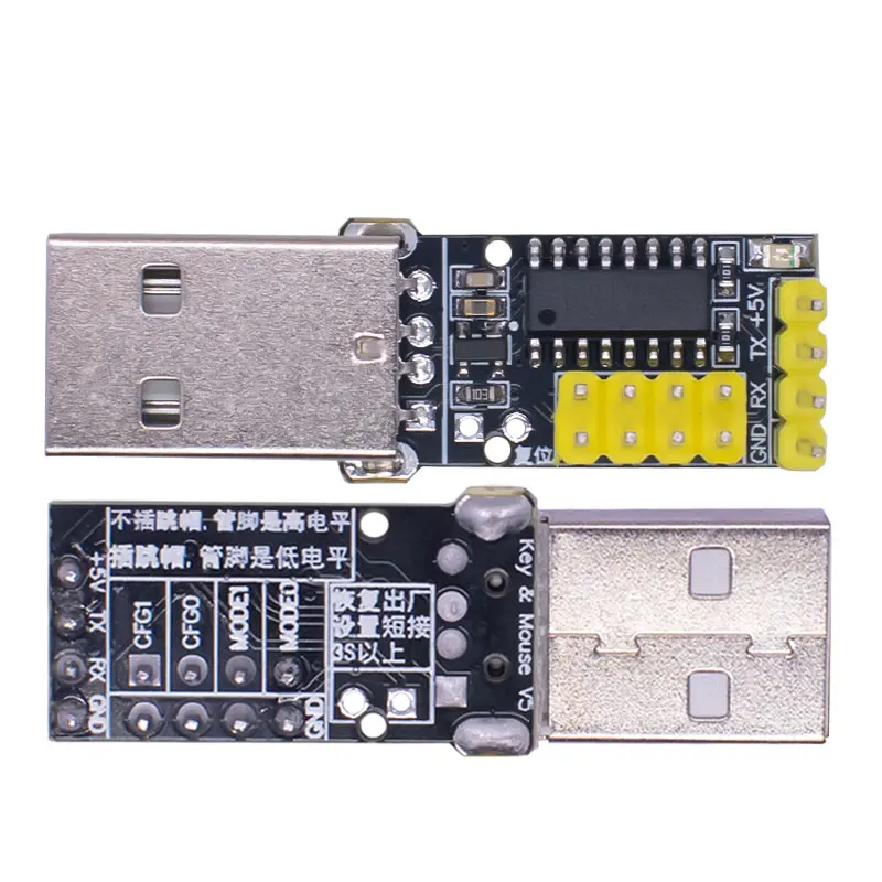 CH9329 Module USB to TTL UART Serial Port Converter HID Keyboard Mouse Simulation Driver-Free Board