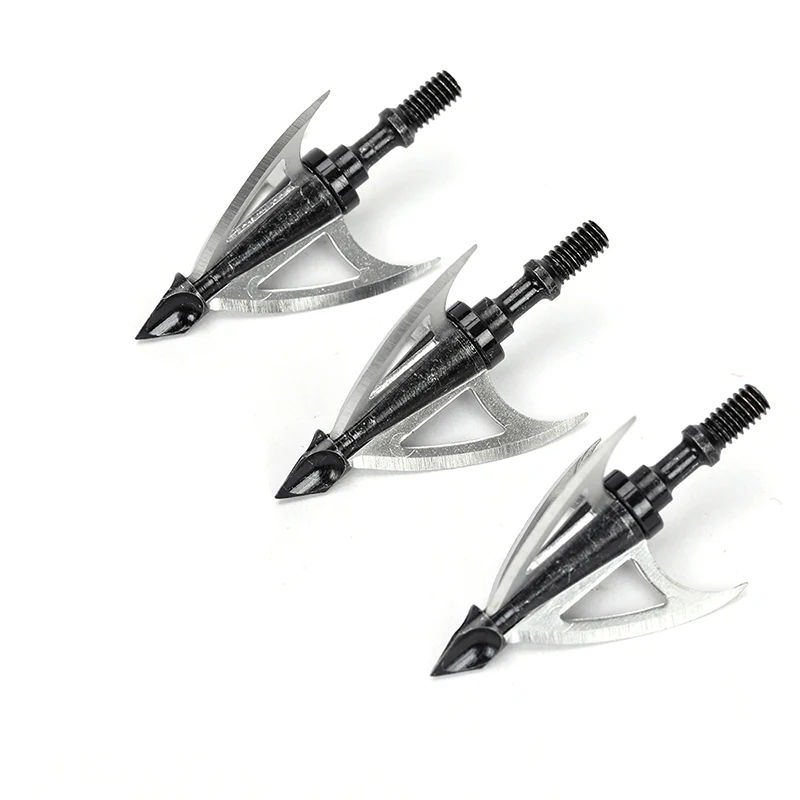 3/6/12pcs Arrow Head Crossbow Broad Arrow Tips For Archery Arrow Shaft DIY Hunting Arrow Point accessory