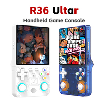 New R36 Ultra Retro Video Player 4.0-inch IPS Screen Linux System Handheld Portable Game Console 64GB 128GB Newly Upgraded