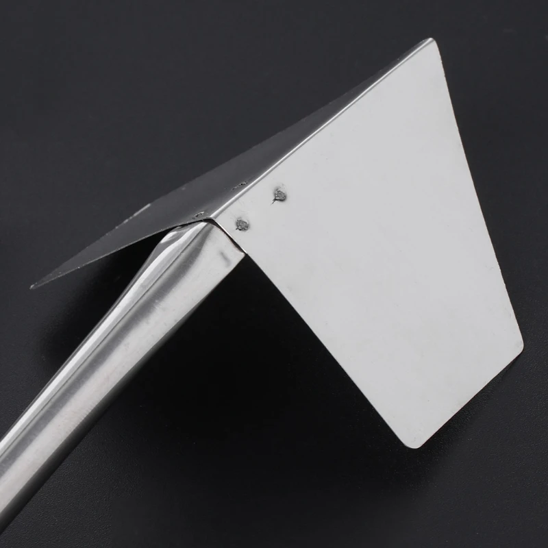 1 Pc Aço Inoxidável Jardim Metal Cabo 90 Graus Drywall Canto Ao Ar Livre Espátula
