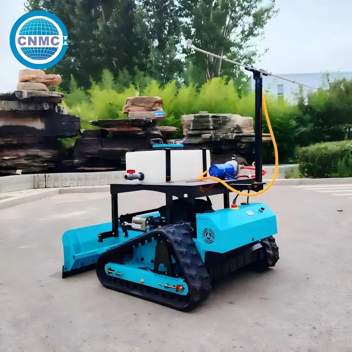 

CNMC Lawn Mower Robot Lawn Mower Remote Control Brushcutter High Quality High Performance Household CE EPA Certified Nebulizer