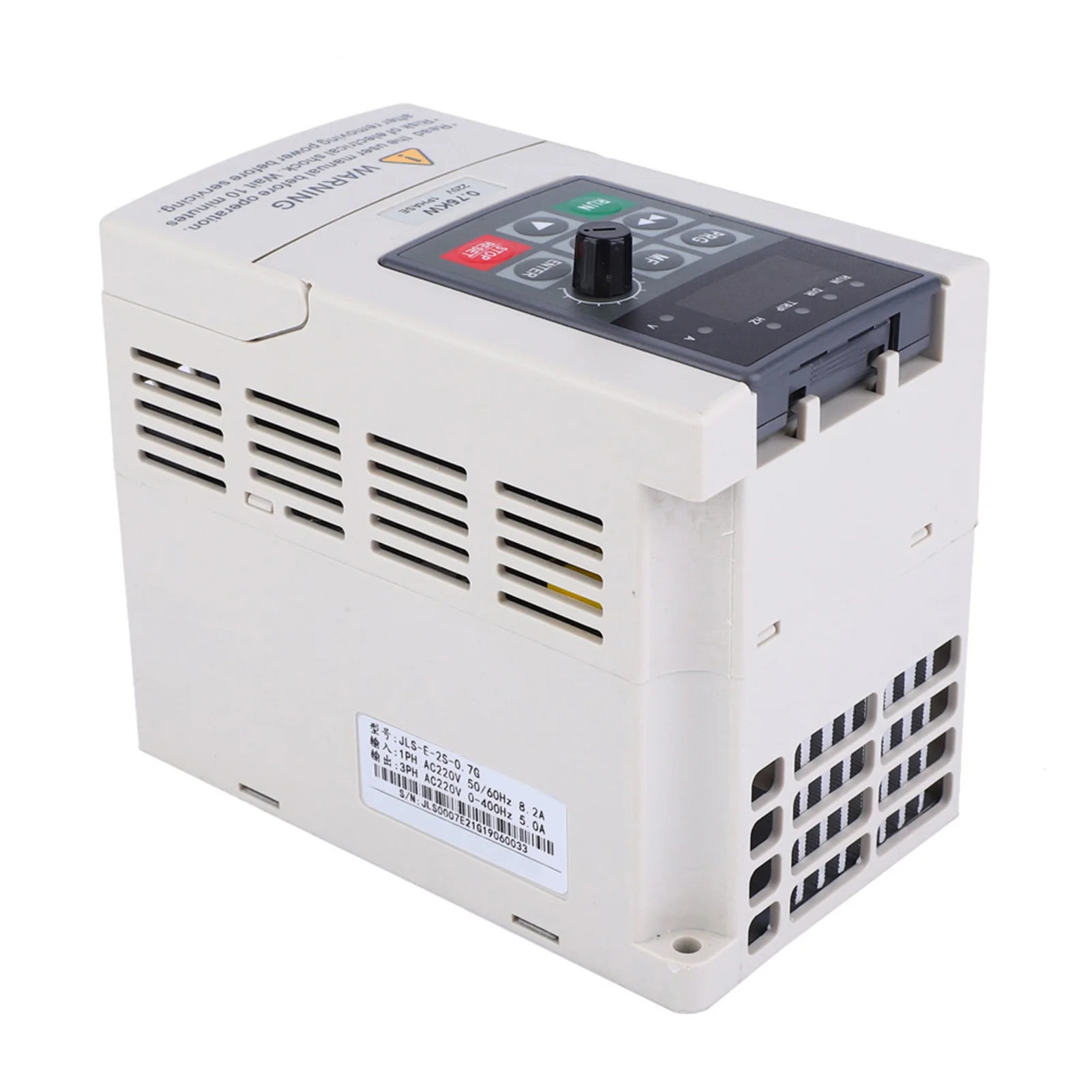 

Motor Speed Control Inverter 220V 0.75KW VFD Frequency Drive Inverter 1-Phase Input 3-Phase Output Motor Speed Control Inverter
