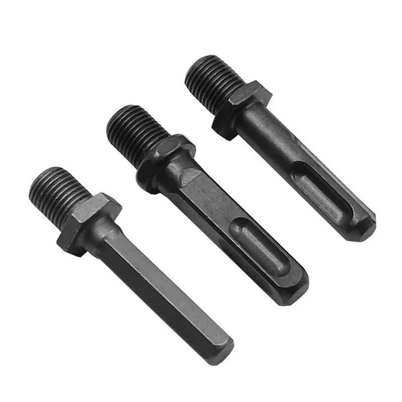 Hex Shank Drill Bit Chuck Adapter Water Drill Extension Rod Split Electric Hammer Conversion Joint Connecting Rod Sleeve