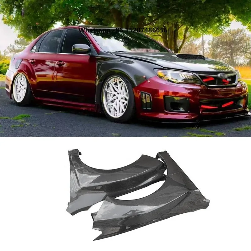 Carbon Fiber Front Fender for 10th Gen 2008- 2014 V Style Side Fender Air Vent Fender Car Bodykit