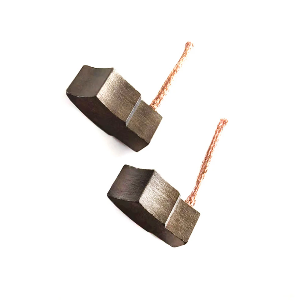 2Pcs Automotive Fan Motor Brushes Carbon Brushes Automotive Electronic Fan Motor Carbon Brushes Power Tool Accessories