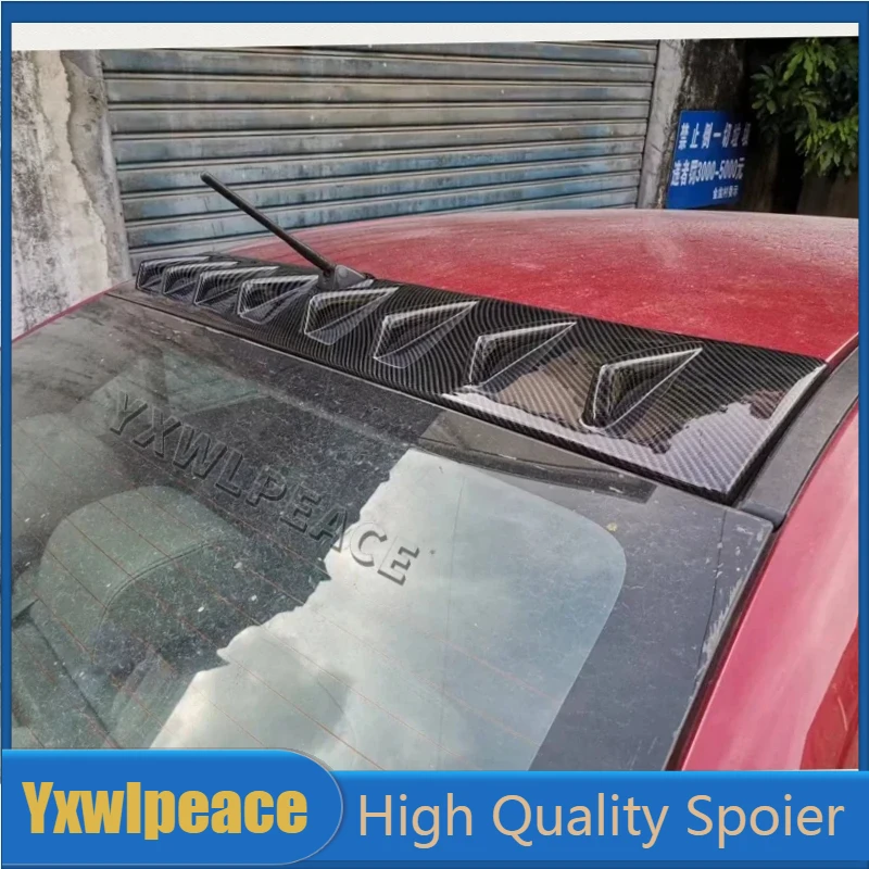 

For Mitsubishi Lancer EX Roof Spoiler 2009-2016 High Quality ABS Material Rear Window Roof Spoiler Wing Body Kit Accessories