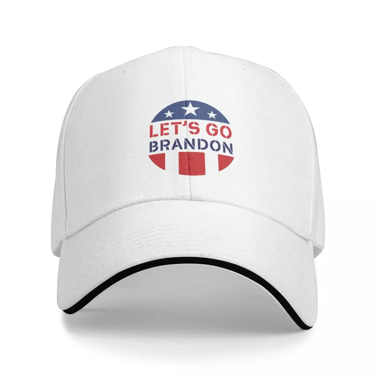 New America Lets Go Brandon Baseball Cap Sports Visor Hats Hip Hop Dad Caps